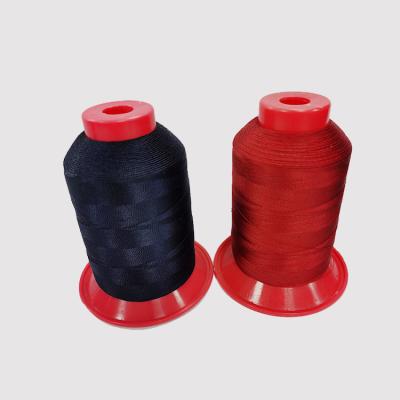 China Abrasion Resistance Wholesale High Tenacity Filament Polyester Sewing Thread Polyester Fiber Leather Sewing Thread for sale