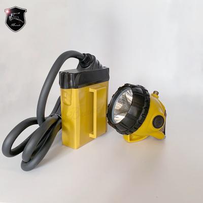 China Tethered Mining Explosion-proof Mining Led Light Headlamp With 10.4Ah Li-ion Rechargeable Battery for sale