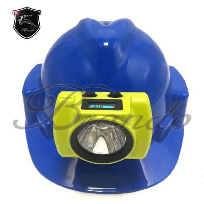 China Underground Rechargeable Strong Burst Microswitch Portable Miner Use LED Cap Lamp for sale