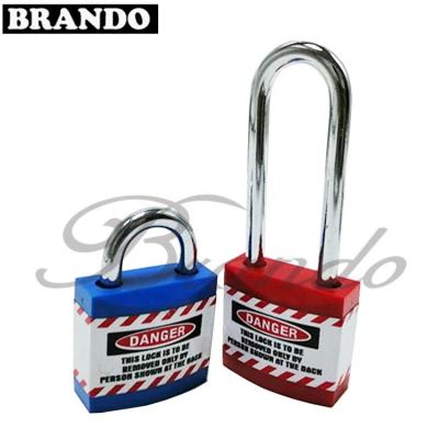 China BO-J21 Corrosion Proof Aluminum Padlock 76mm Long Anti-Rust Shackle High Security for sale