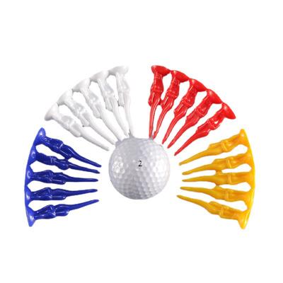 China Custom Bare Lady Printed Plastic Logo Professional Unbreakable 52Mm Color Plastic Golf Tees Bikini Hot Sales Eco-Friendly Golf Tees for sale