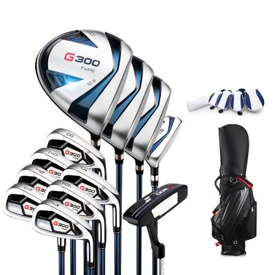 China Manufacturer Direct Selling Custom Logo Golf Club Set For Durable Men With Full Golf Bag 12 Retractable Golf Club Set For Men for sale