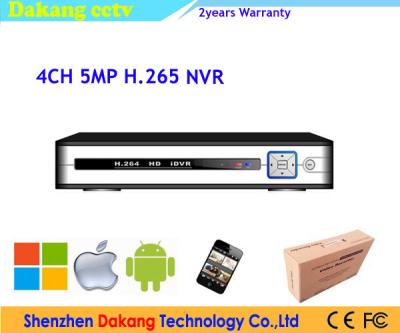 China Video NVR, 4 video de la red del canal H.264 Digitaces  en venta