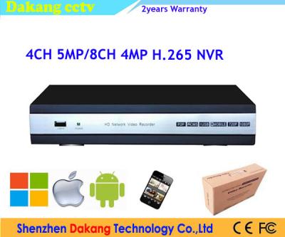 China H.265 NVR Network Digital Video Recorder Surveillance , 5MP P2P CCTV DVR for sale