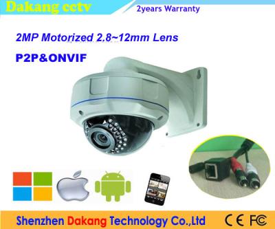 China De gemotoriseerde Digitale Camera Onvif van Autofocus van de Lenskoepel met Nachtvisie Te koop