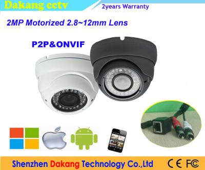 China 2.0MP POE IP Autofocus Digitale Camerainfrared met Wolkenopslag Te koop