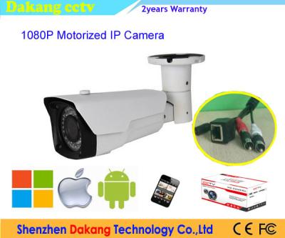 China Digitale de Wolkenip van 2.0MP HD Camerawdr Videokabeltelevisie motoriseerde 2.8MM - 12MM Te koop