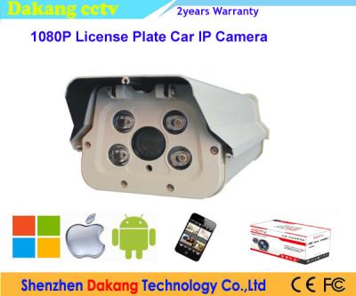 China 1080P Full HD IP Camera Wireless / Number Plate Recognition Camera for sale