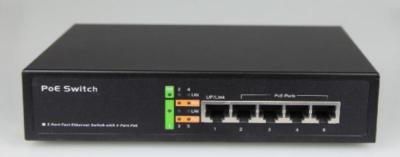 China 10M / 100M Switch 4 Port POE Switch For IP Cameras , 4 Port Gigabit Switch for sale