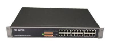 China Rack Mount Network Switch SFP Port IEEE 802.3af ,16 Port POE Switch Power for sale