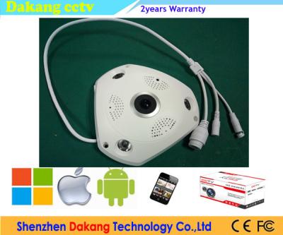 중국 Dakang p2p 1.3MP 파노라마 WIFI IP 돔 Cmera의 360degree fisheye 사진기 판매용