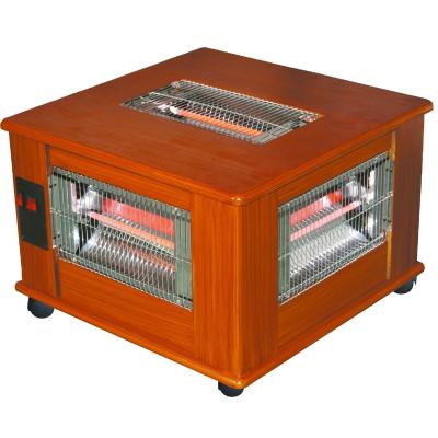 China 220v Hotel Room Wood Cabinet Heater With Wheels for sale