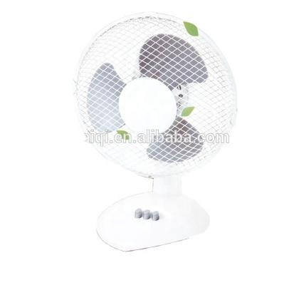 China 9 inch mini desktop fan small electric table fan, speed 2 level power-saving fan table for sale