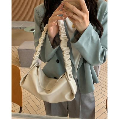 China High Quality Fashion Tote Pleated Underarm Shoulder Messenger Texture Niche Bag High End Waterproof for sale