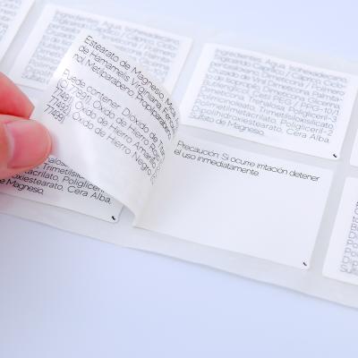 China Waterproof Vinyl Adhesive Custom Waterproof Chime Off Multi Layer Booklet Sticker 3 Double Layers Sticker for sale