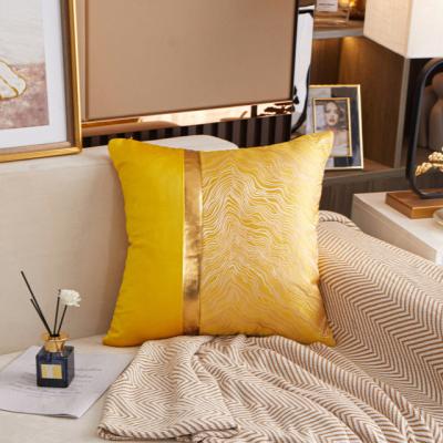 China Nordic Luxury Anti-Static Cushion Cover Decorative Home For Sofa Pillowcase Case Seat Car Silk Pillowcase for sale