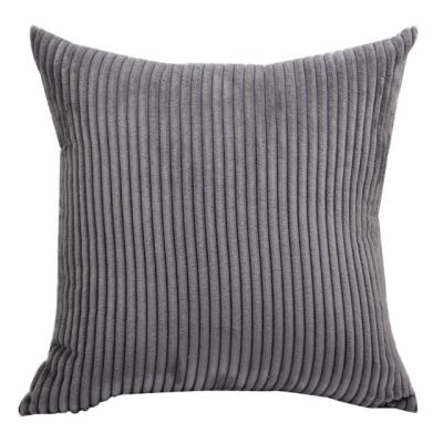 China Anti-static Home Decoration Pillow Cover Cushion Cover Super Soft Corduroy Nordic Striped Decorative Pillow Cover for sale