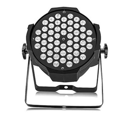 China Theme Park Stage Lighting Equipment 54pcs Rgbw 4in1 led par light 54x3w for professional led par lamp for sale