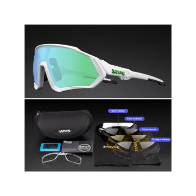 China Outdor Activicts Wholesale Mens Sports Professional Bike Fishing Sunglasses Polarized Color Changing Sunglasses for sale