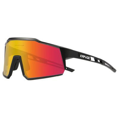 China OEM Polarized Outdoor Cycling Glass Men Mountain Women Bike Eyewear TR90 Road Bike Protective Sports Sunglasses KE9022 for sale