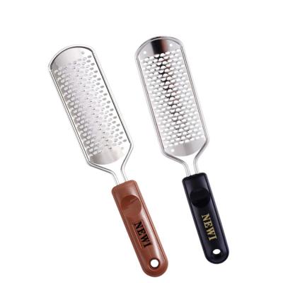 China Remove Dead Skin Stainless Steel Foot Rasp Pedicure Colossal Foot File And Callus Remover Foot File Used On Both Wet And Dry Feet for sale