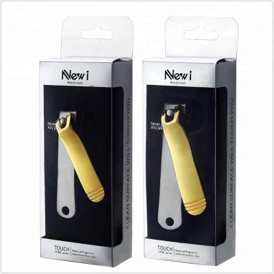 China NEWI High Quality Golden Stainless Steel Toe Nail Clipper Cutter Tools With Nail File for sale