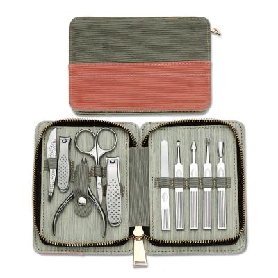 China Hotsale High Quality Professional Nail Care Treatments Manicure Tools Stainless Steel Nail Clippers Tool Kit Gift Set With Nail Scissors Tweezers for sale