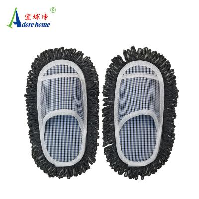 China Factory Stocked Wholesale Easy Wash Floor Mopping Mop Slippers For European Countries for sale