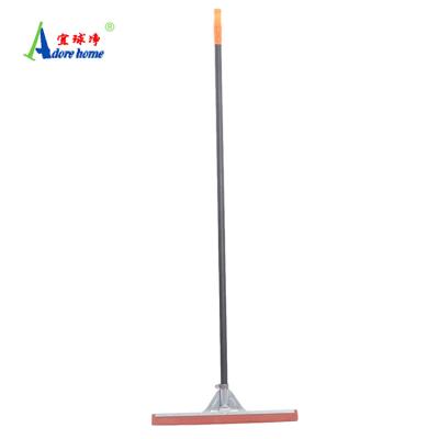 China Viable Window Cleaning Squeegees Soft Rubber Squeegee With Metal Handle Mini Scraper Squeegee for sale