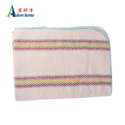 China 50*70cm Sustainable Floor Cleaning Cloth Made in China 240gsm Cotton Wash Cloth Household Wipper for sale