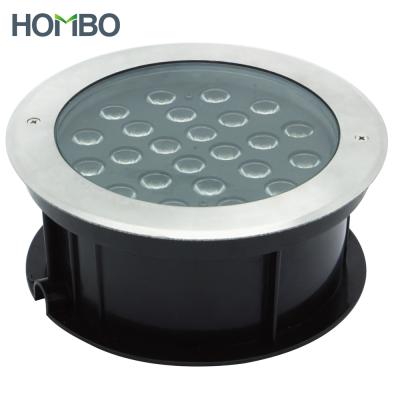 China ROAD HOMBO ip67 patio buildings gray color 220v 7w/15w/30w outdoor recessed side recessed side lamp waterproof led inground light for sale