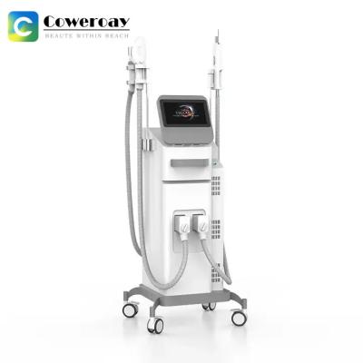 China Máquina laser E-light indolor 532nm 1064nm remoção de tatuagens Rejuvenescimento da pele Equipamento de beleza à venda