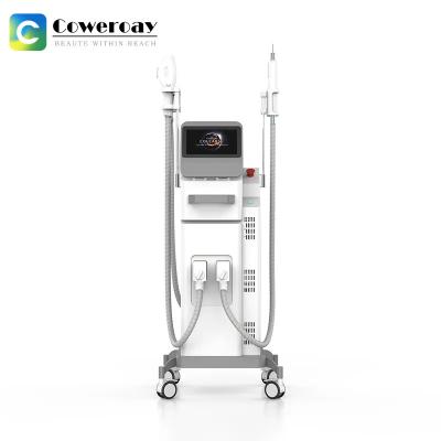 China Ice Cool Ipl remoção de cabelo Tattoo Pigment Remover Picosecond RF Laser Machine à venda