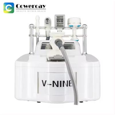 China Velabody Vacuum RF Roller Therapy Cavitation RF Body Slimming Machine for sale