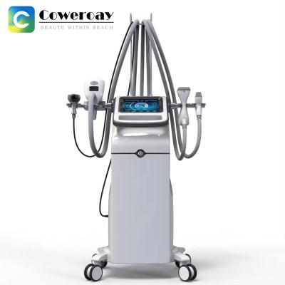 China Infrared Laser Rf Vacuum Roller Vela Slim Shape Machine For Cellulite Removal for sale