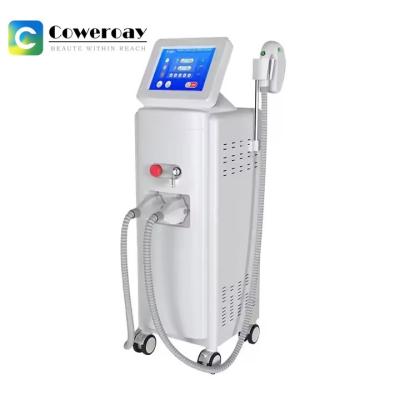 China Twee handvaten IPL Opt Intens Pulsed Light Hair Removal Device voor huidverjonging Te koop