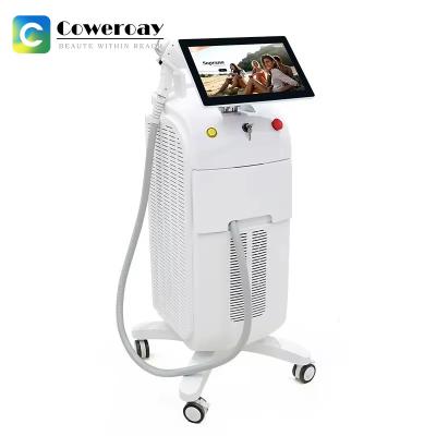 China 808nm Diode Laser Hair Removal Machine With Cooling System For Salon for sale