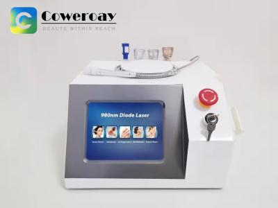 China 980 Nm Diode Laser Spider Vein Removal Machine Nagel Schimmel Laser Behandeling Apparaat Te koop