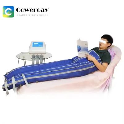 China 24 Pcs Airbags Sauna Cloth Pressotherapia Lymph Drainage Machine for sale