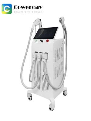 China Soprano 3-In-1 Legs/Arms Ice Ipl Laser Hair Removal Machines With ND Yag Laser for sale