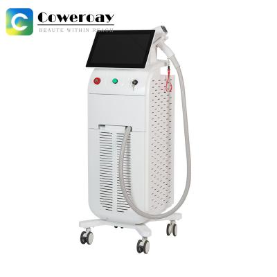 China Manufacturer Platinum Titanium 1200w Diode Laser 808nm Hair Removal Machine for sale