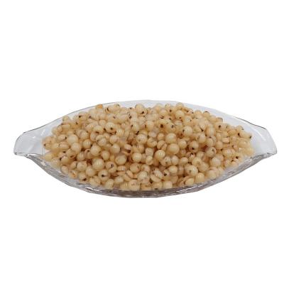 China Widely used formilky transparent tea pouch fashionable bead pearl coix seed for sale