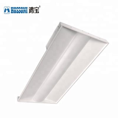 China C.R.S white pating high efficiency led 2x4 24w troffer light fixtures for sale