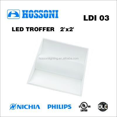 China Outdoor Mounted UL DLC Approved 49W 600x600mm Led Ceiling Light 5 Years Warranty LDI03 2X2 for sale