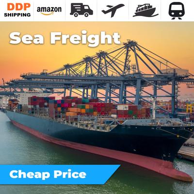 China Free storage space for 30 days China sea freight forwarder international shipping logistics door to door services from china to spain for sale