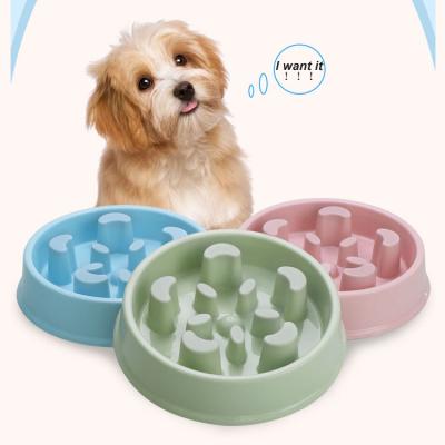 China Viable Healthy Dog Feeder Dog Feeder Eating Dish Bowl Dog Slow Feeder Slow Feeder Pet Bowl for sale