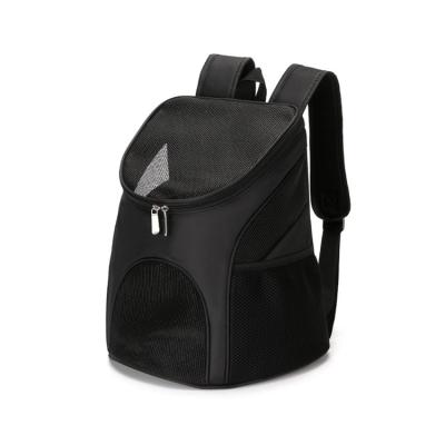 China Durable Fashionable Lightweight Outdoor Travel Soft Sided Car Backpack Pet Breathable Carrier Bag for sale