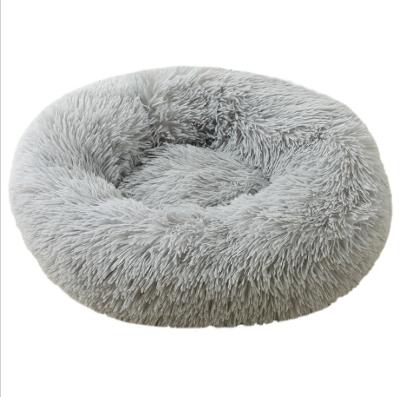 China Wholesale Ultra Soft Breathable Faux Fur Dog Cushion Washable Pet Bed Luxury for sale