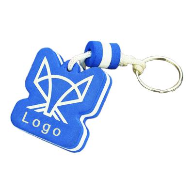 China Custom Eva Keychain Mock Up Key Ring Floating Key Ring Plastic Birthday Key Tags Foam Key Chain for sale