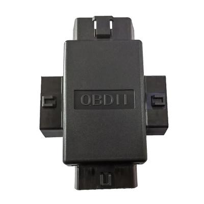 Chine ABS PVC OBD2 Mâle À Femelle Adaptateur Durable Plein 16 Broches Pour Voiture à vendre